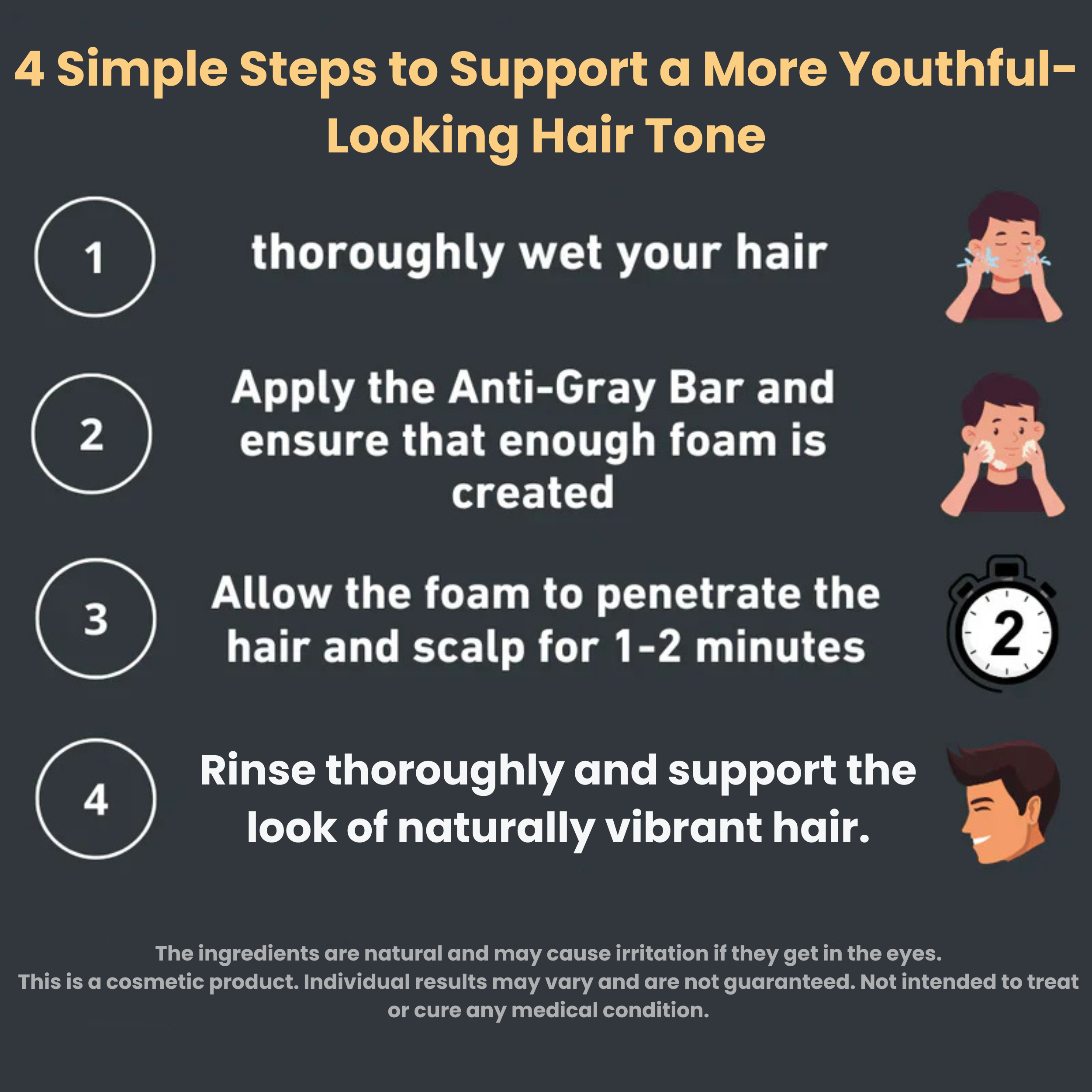 Purc™ – Anti-Gray Shampoo Bar